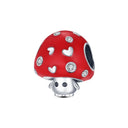 Charm Sterling Silver Bead Pendant