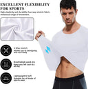 Men's Compression Shirts Long Sleeve Workout Gym T-Shirt