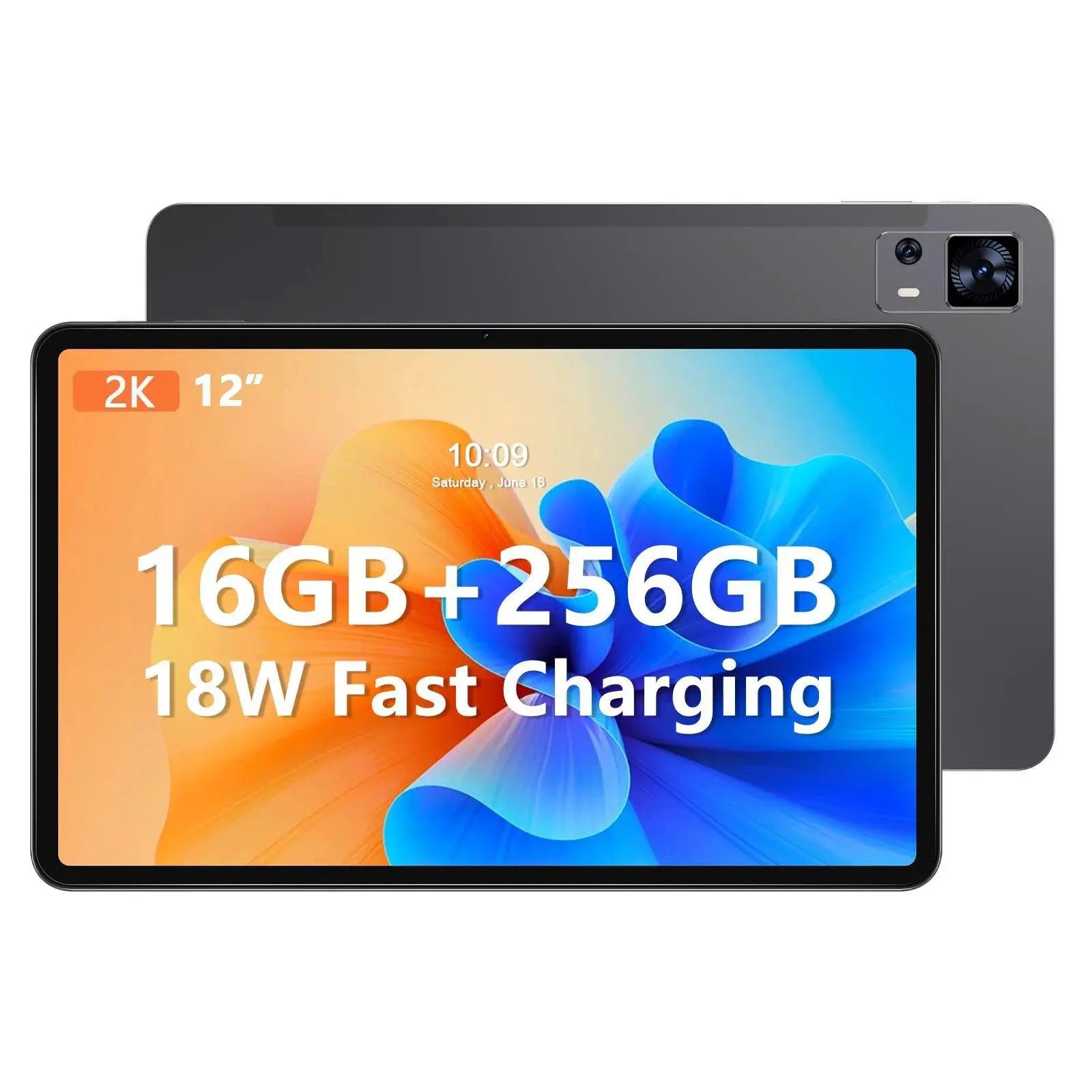 12 Inch 2K Android Tablet with 16GB RAM and 256GB Storage - OurLum.com