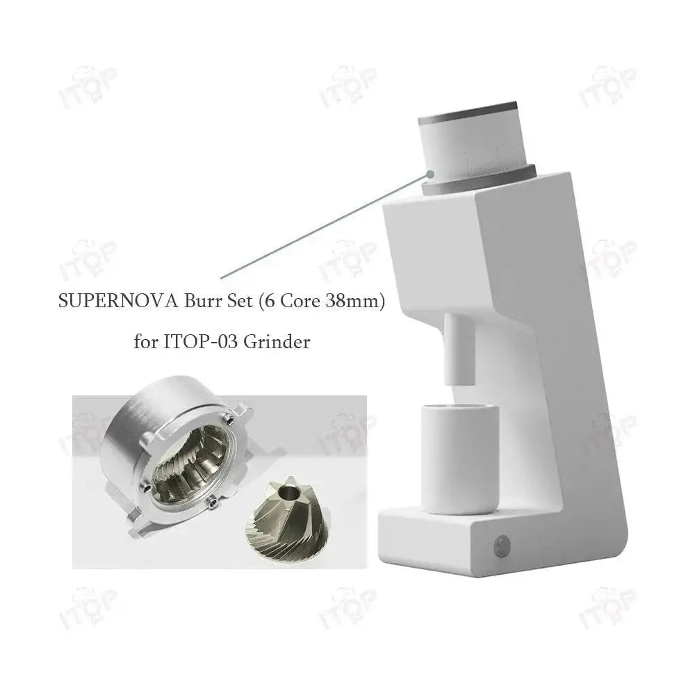 ITOP Electric Coffee Grinder Six Core Burr Grinder — product view 16