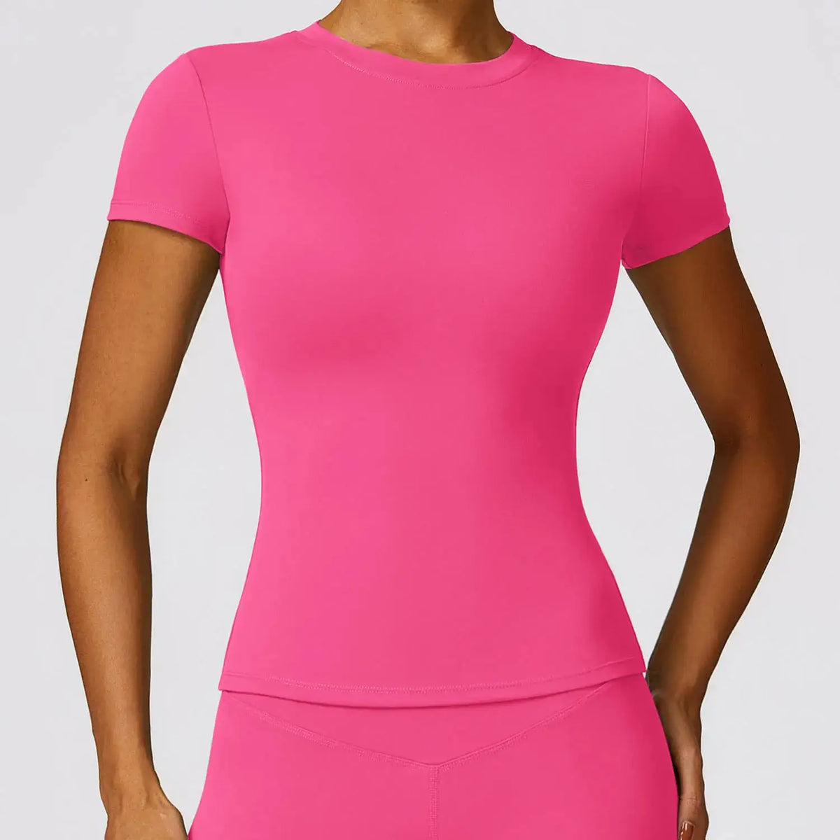 NCLAGEN Women Running Tee - Breathable Nylon Top — product view 16