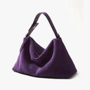 Autumn Winter Luxury Suede Leather Tote Bag For Women Crossbody