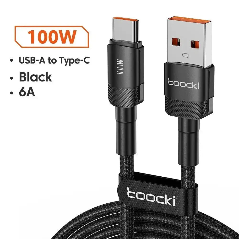 Toocki Fast Charging Cable With High Speed Data Transfer