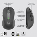 Original Logitech M650 Bluetooth Wireless Mouse Silent Clicks