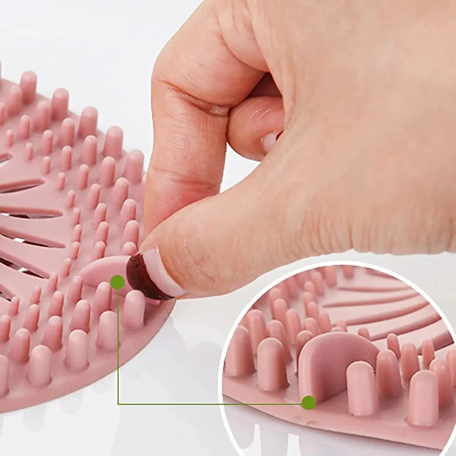 Silicone Hair Filter Strainer Drainage System Upgrade