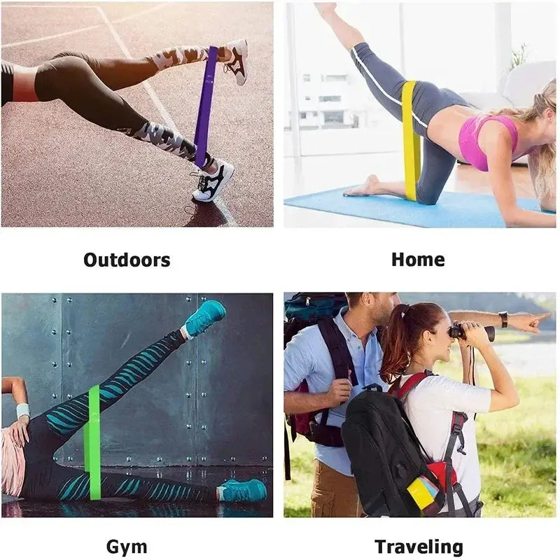 Versatile Resistance Bands Set For Home Fitness 5 Levels