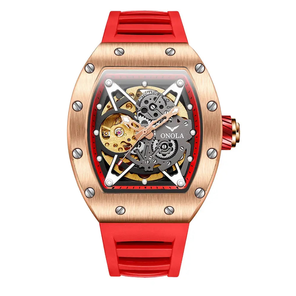Onola Mens Skeleton Mechanical Watch — product image 8