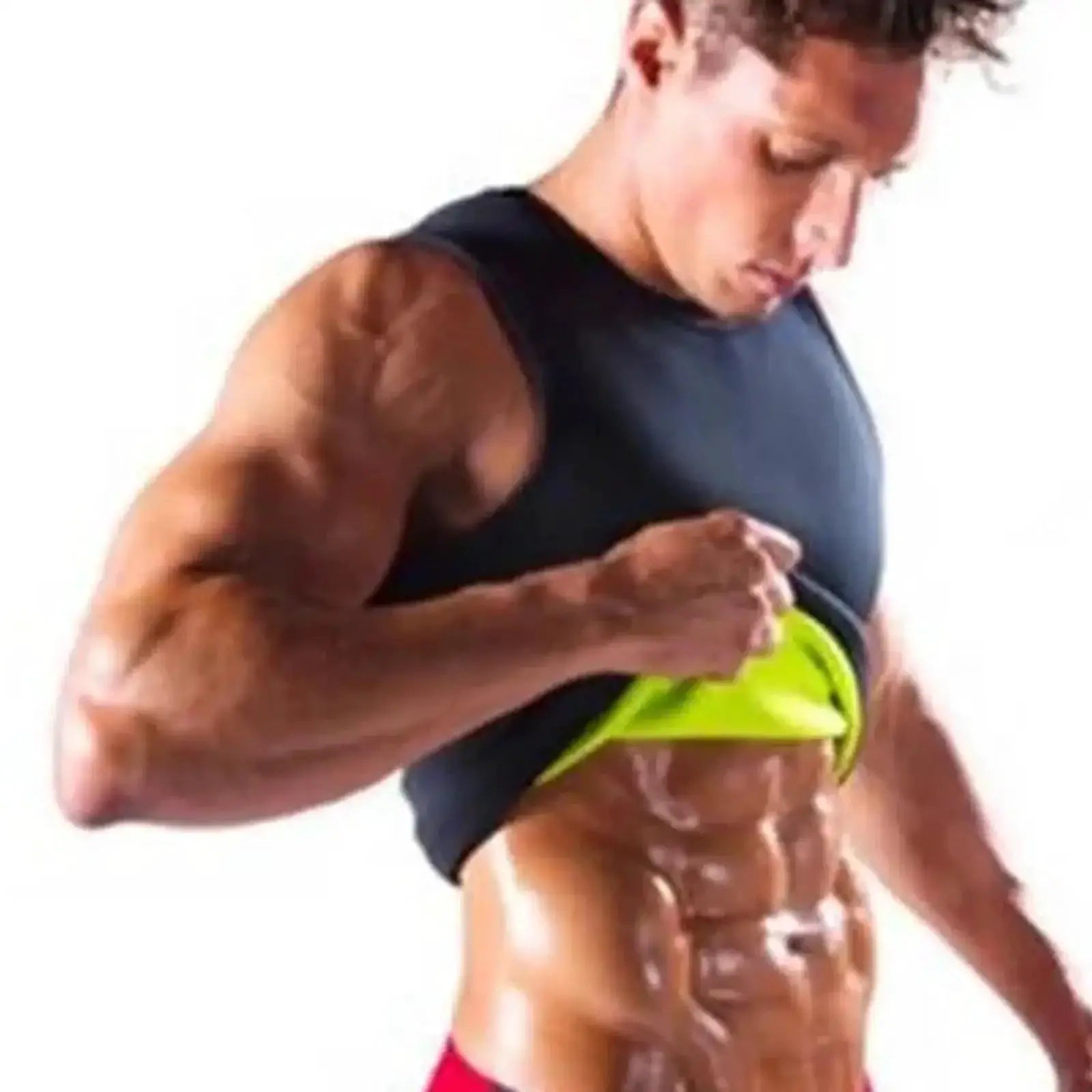 Men's Hot Sauna Vest for Slimming and Weight Loss Workout