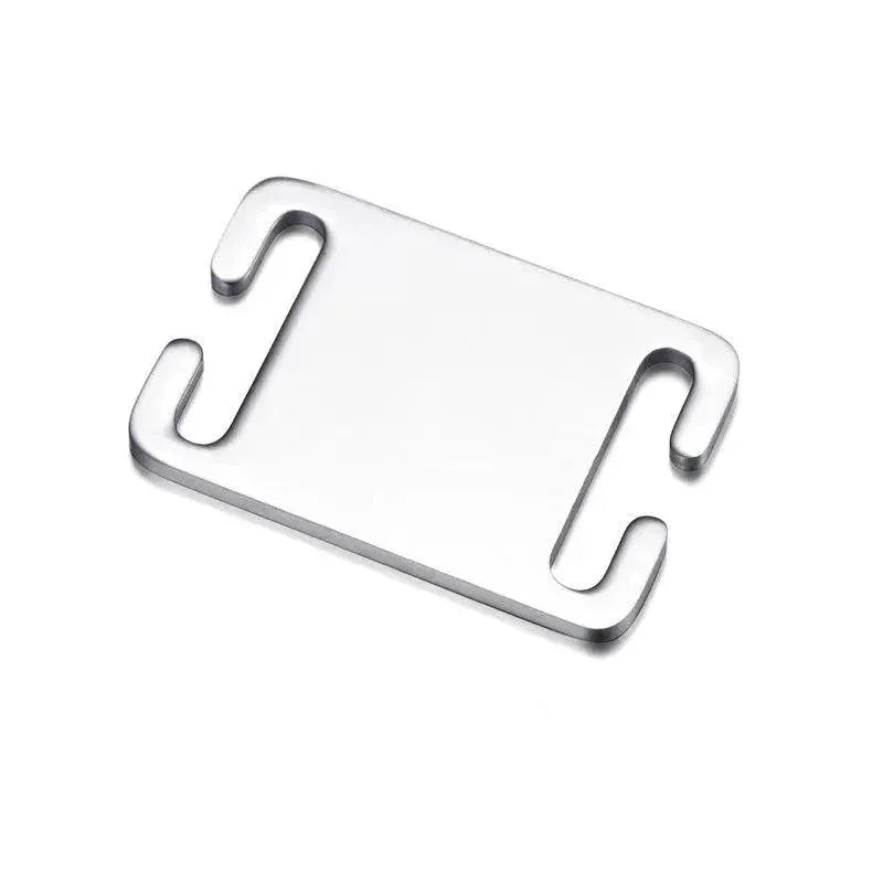 Personalized Slide On Pet Tag Engraved Stainless Steel