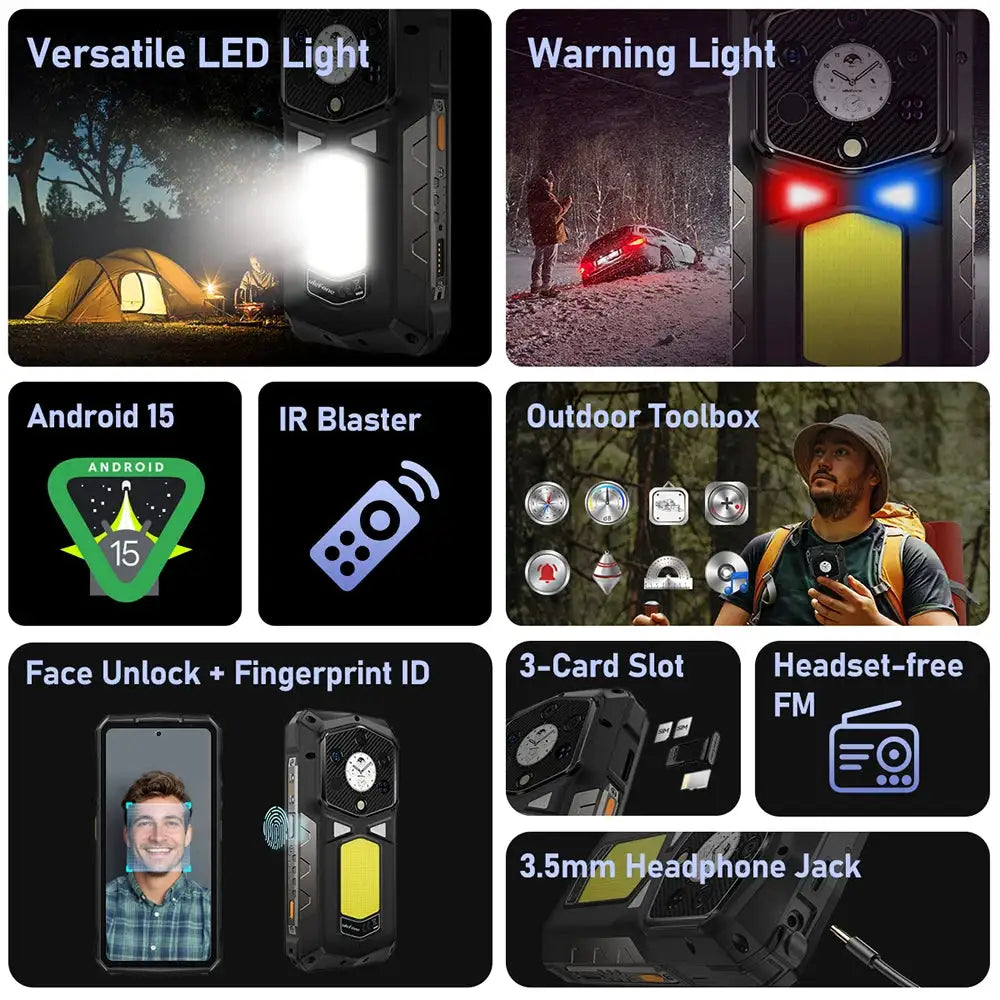 Ulefone Armor Pro Thermal Phone — product view 6
