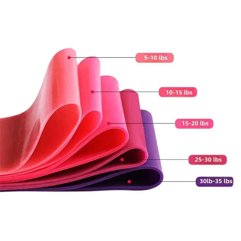 Versatile Elastic Resistance Bands for Women Hips and Squats