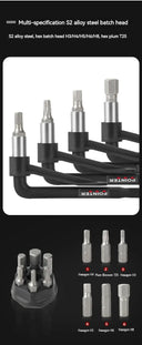 ENLEE Bicycle Torque Wrench with Bit Set for Bike Repair Tool