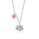 Hello Kitty Zircon Pendant Sparkling Elegance Jewelry