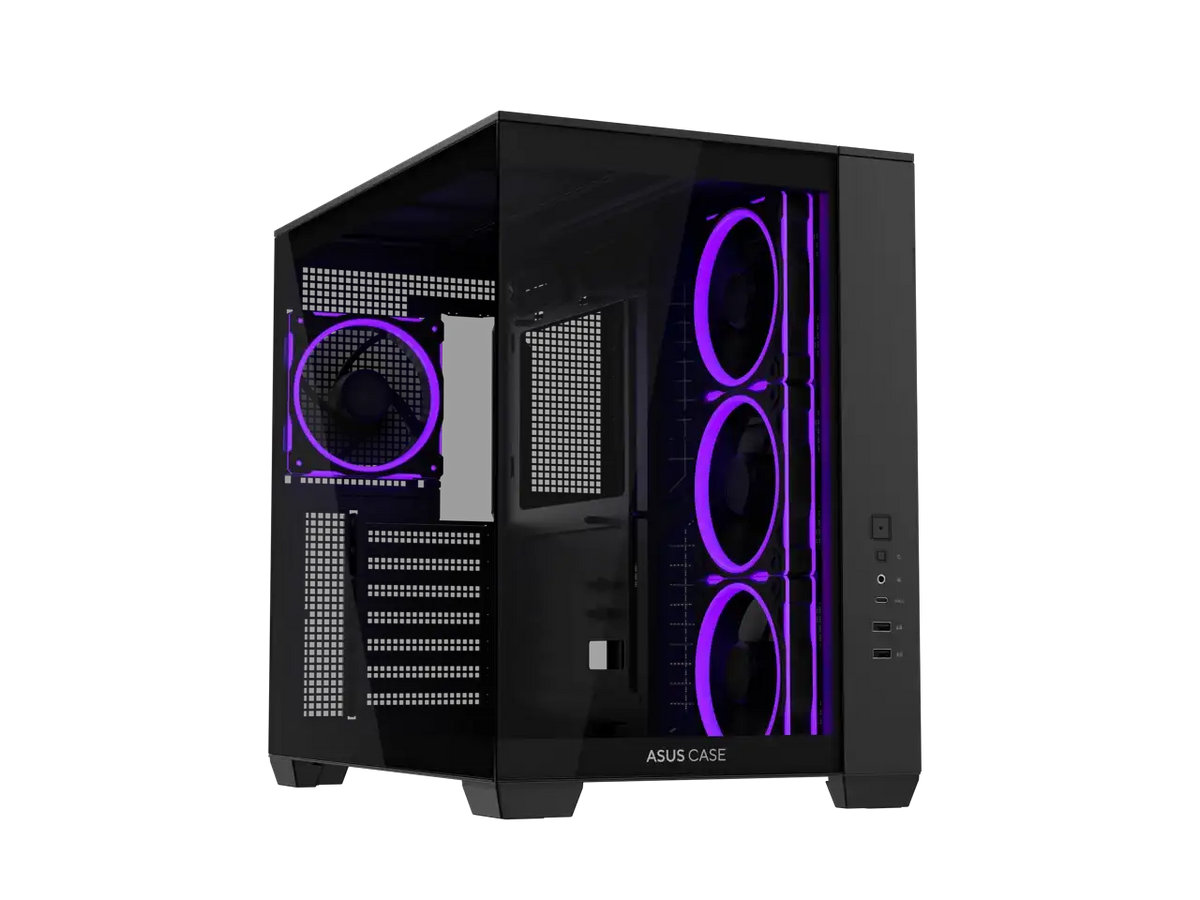 ASUS PLUS BLACK TOWER CASE — product view 1
