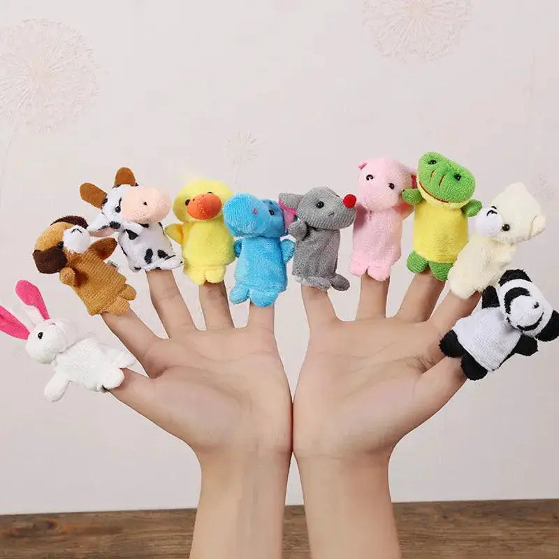 Enchanting Baby Plush Finger Puppets Imaginative Play