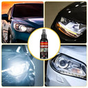 Car Headlight Restoration Fluid - Fast Remove Yellowing &