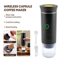 Portable Wireless Electric Espresso Coffee Machine For Travel