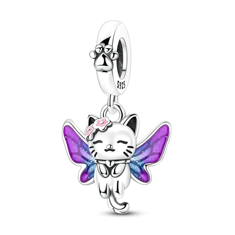 Sterling Silver Charm Pendant Sun