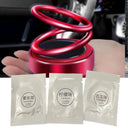Solar Car Air Freshener Aromatherapy Car Accessories Decor