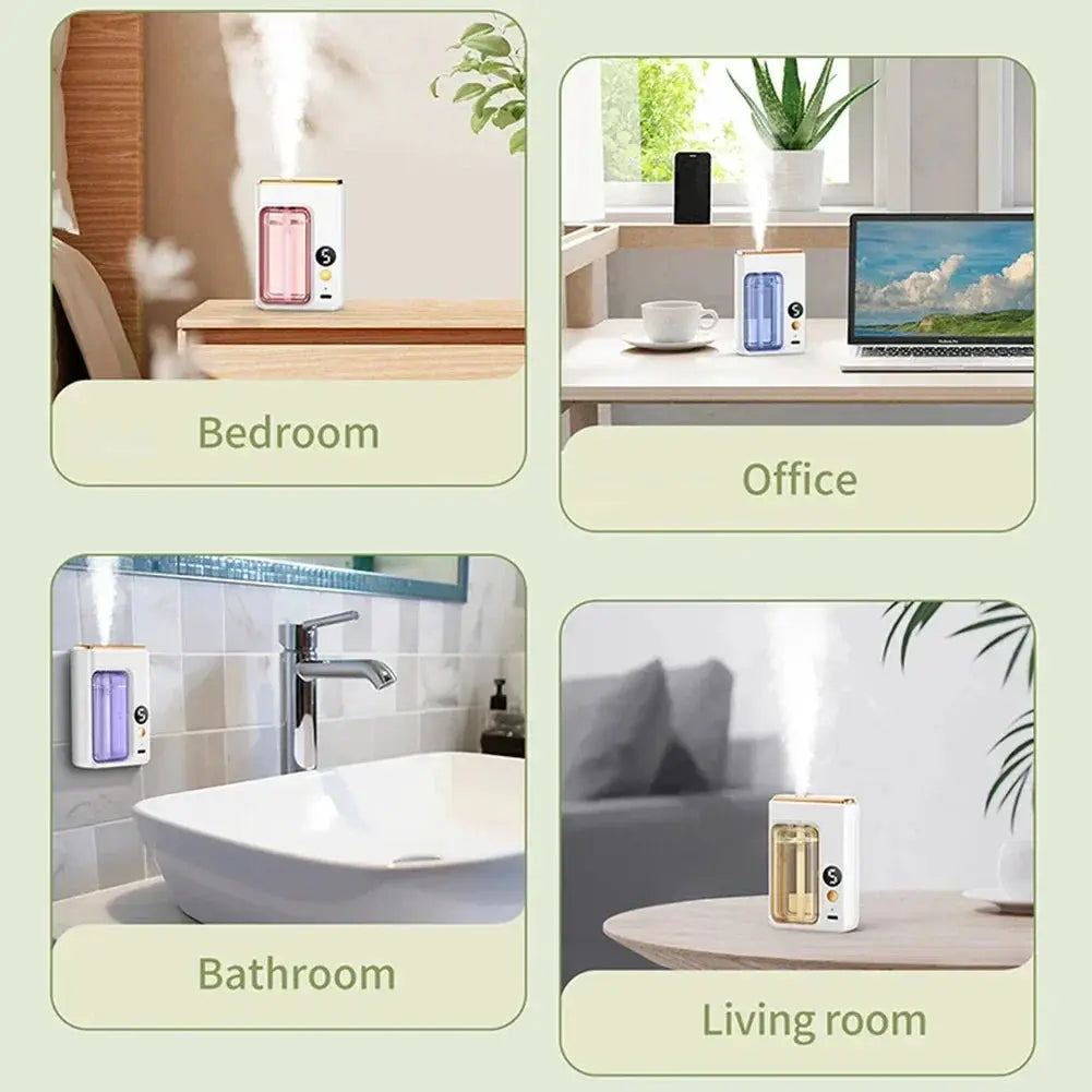 Wall Mounted Aromatherapy Diffuser Rechargeable Freshener