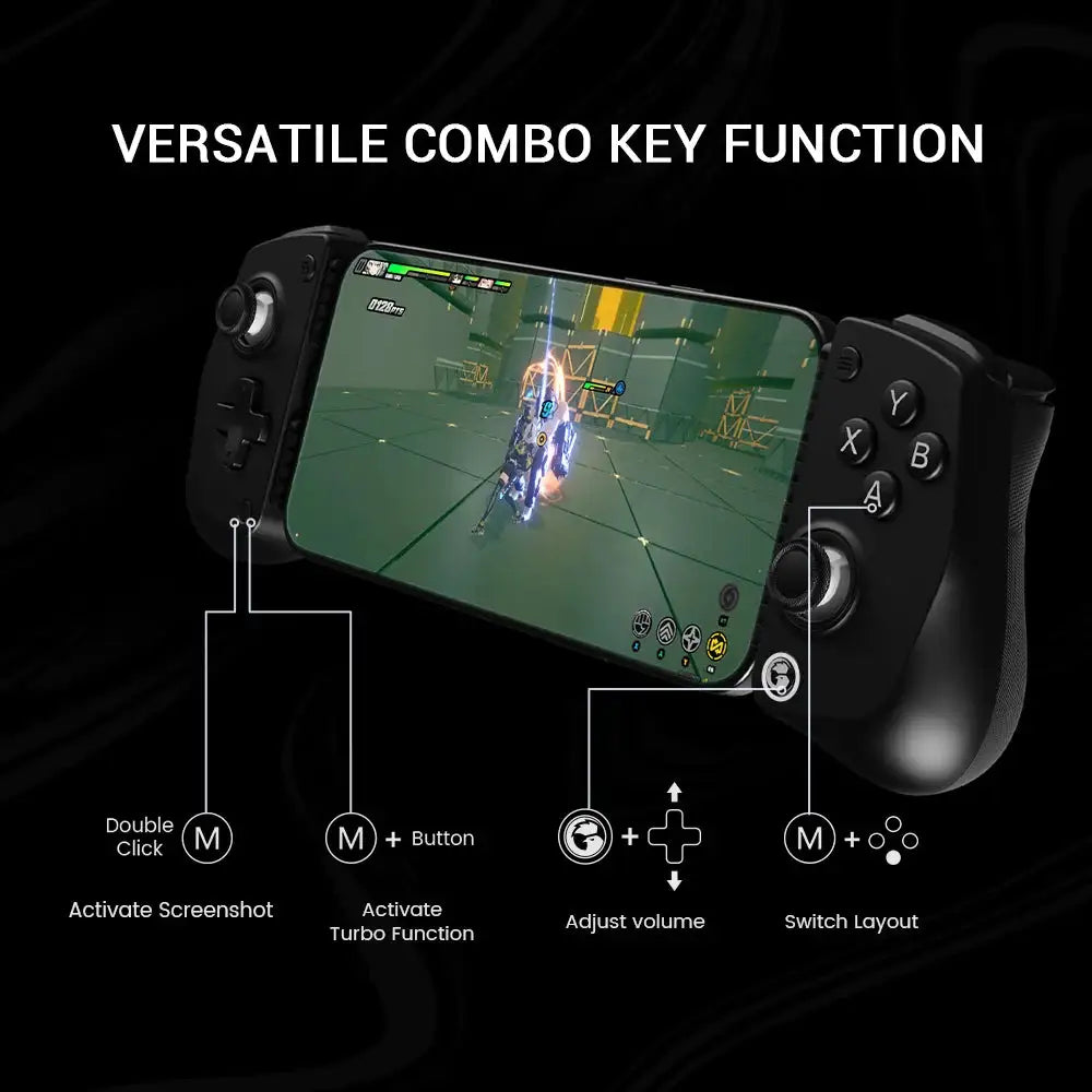 GameSir X5 Lite Mobile Type-C Controller Hall Effect Joystick Portable Gamepad for On-the-Go Play for Android & iPhone 16/15