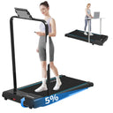 Under Desk Treadmill Walking Pad With Foldable Handrail SpaceSave