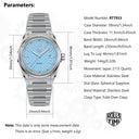 Luxury Men Quartz Sapphire Watch