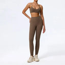 Breathable Summer Ctenkevet Yoga Set Women 2pc