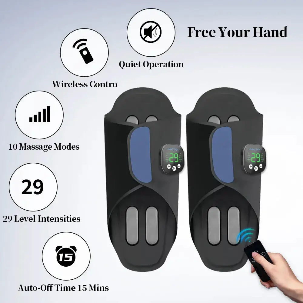 Ems Pad Muscle Stimulation Massage Electric Foot Massager Shoe Foot Relaxation Foot Spa Machine Feet Massager Tools Circulation