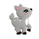 Silicone Cartoon Animals Train Teether Jewelry Making Kit