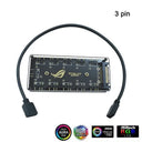 Addressable Rainbow WS2812B LED Strip for 5V ARGB Header Aura Sync MSI Mystic
