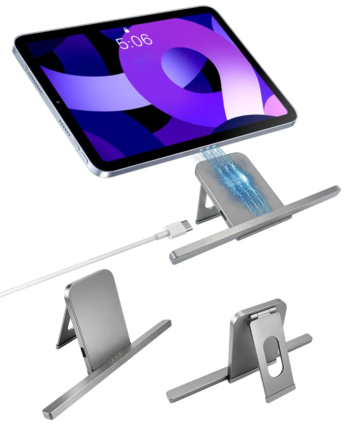 Aluminum Alloy Magnetic Wireless Charger