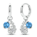 Sterling Silver Women's Earrings Golden