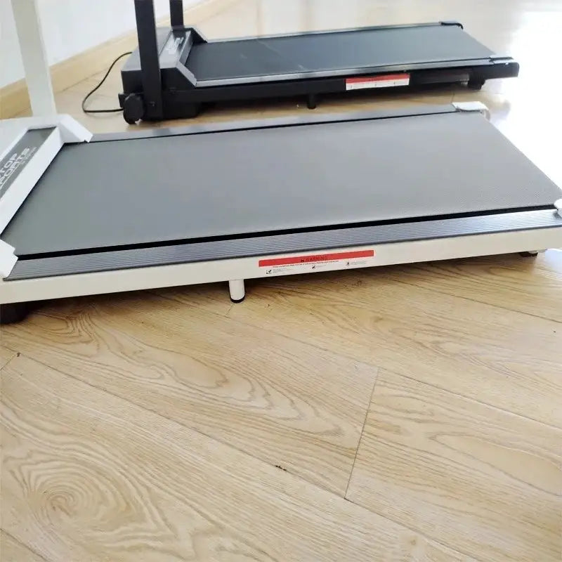 Ultra-Thin No-Install Under Desk Treadmill Dual Walk Run Modes Compact Walking Pad