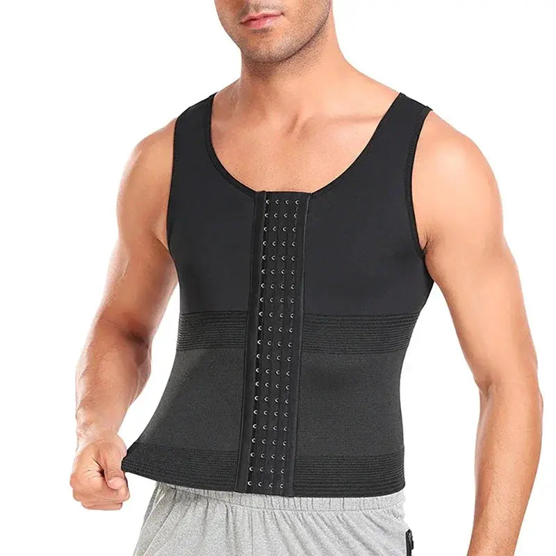 Be In Shape Men Slimming Body Shaper Waist Trainer Vest