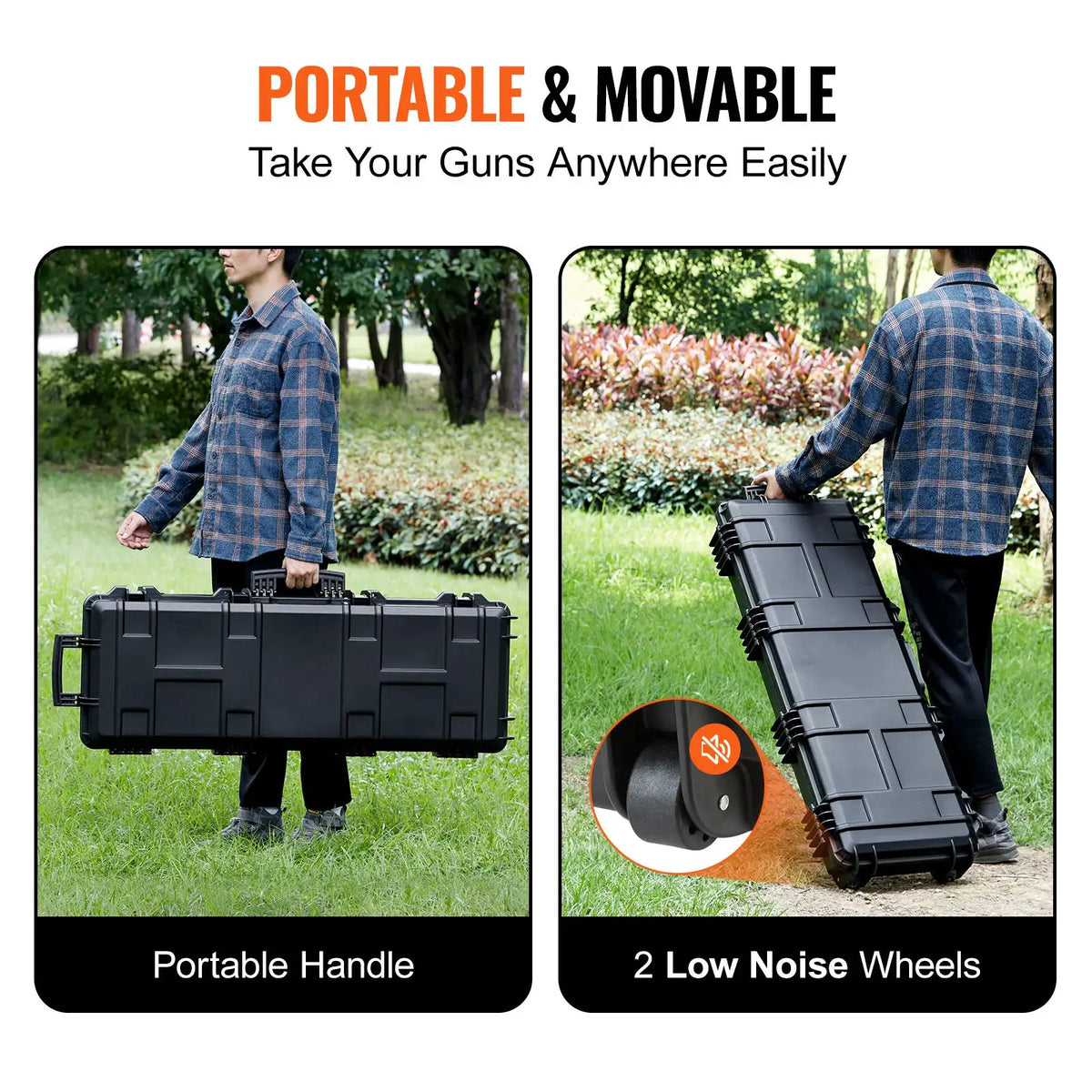 SucceBuy Waterproof Rifle Case — product view 2