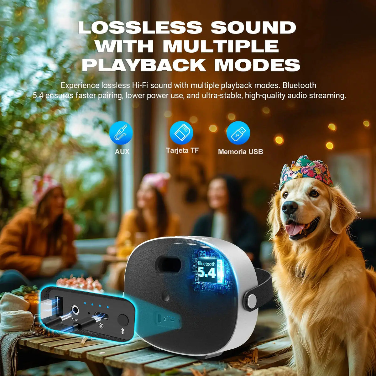 W-KING Outdoor Bluetooth Speaker — product image 8
