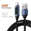 Toocki Usb C Cable With Led Display 100W