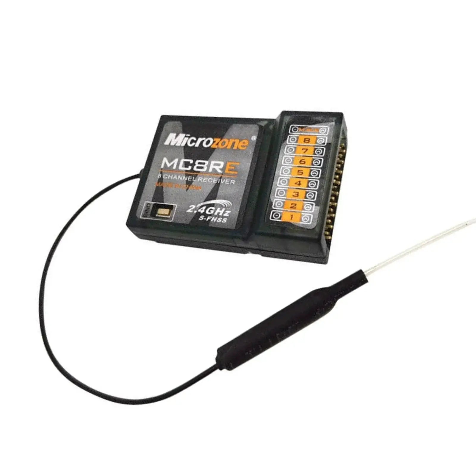 Microzone MC8RE and MC9002 2.4G 8CH Remote Receiver