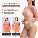 Seamless Lace Thong Bodysuit for Tummy Control Shaping