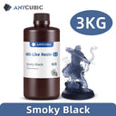 ANYCUBIC Newest ABS-Like Resin 3.0 For LCD 3D Printer Higher Accuracy Highly Resilient with Lower Shrinkage Rate Minimal Odor