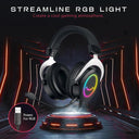 Gaming Headset with RGB Lighting for Ultimate Sound