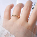 Sterling Silver Silver Plated Gold Ring for Women