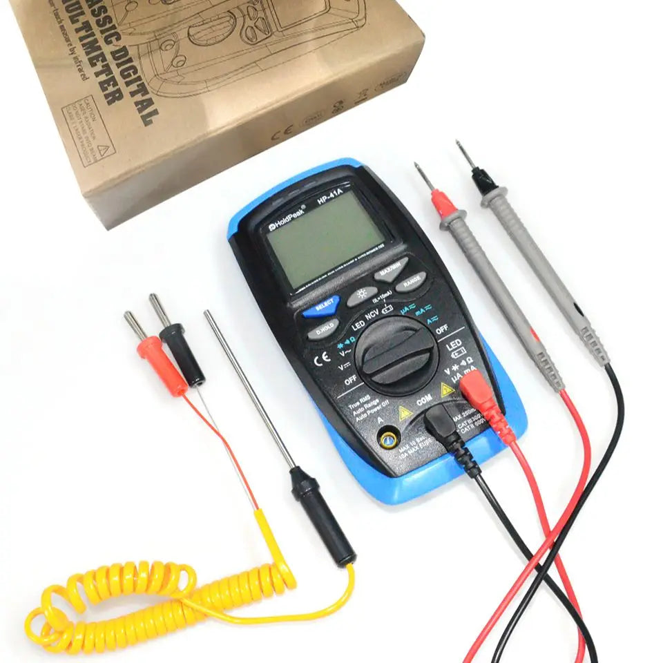 HOLDPEAK Electric Tester Voltmeter Ammeter Professional Digital — product view 1