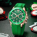 LIGE Men's Chronograph Watch Stylish Quartz Timepiece Design