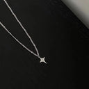 Simple Trendy Star Hollow Choker Necklace for Fashion Necklace