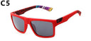 Unisex Designer Square Sunglasses with UV400 Protection