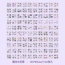Sanrio Sticker Set With Cinnamoroll And Melody Characters