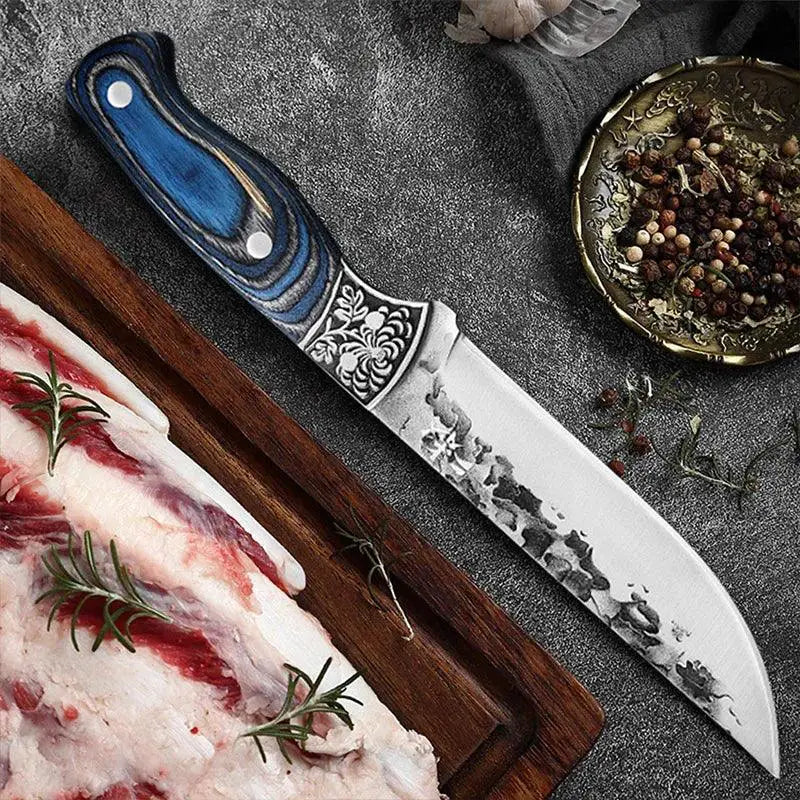 Japanese Forged Boning Knife Versatile Chef Tool For BBQ