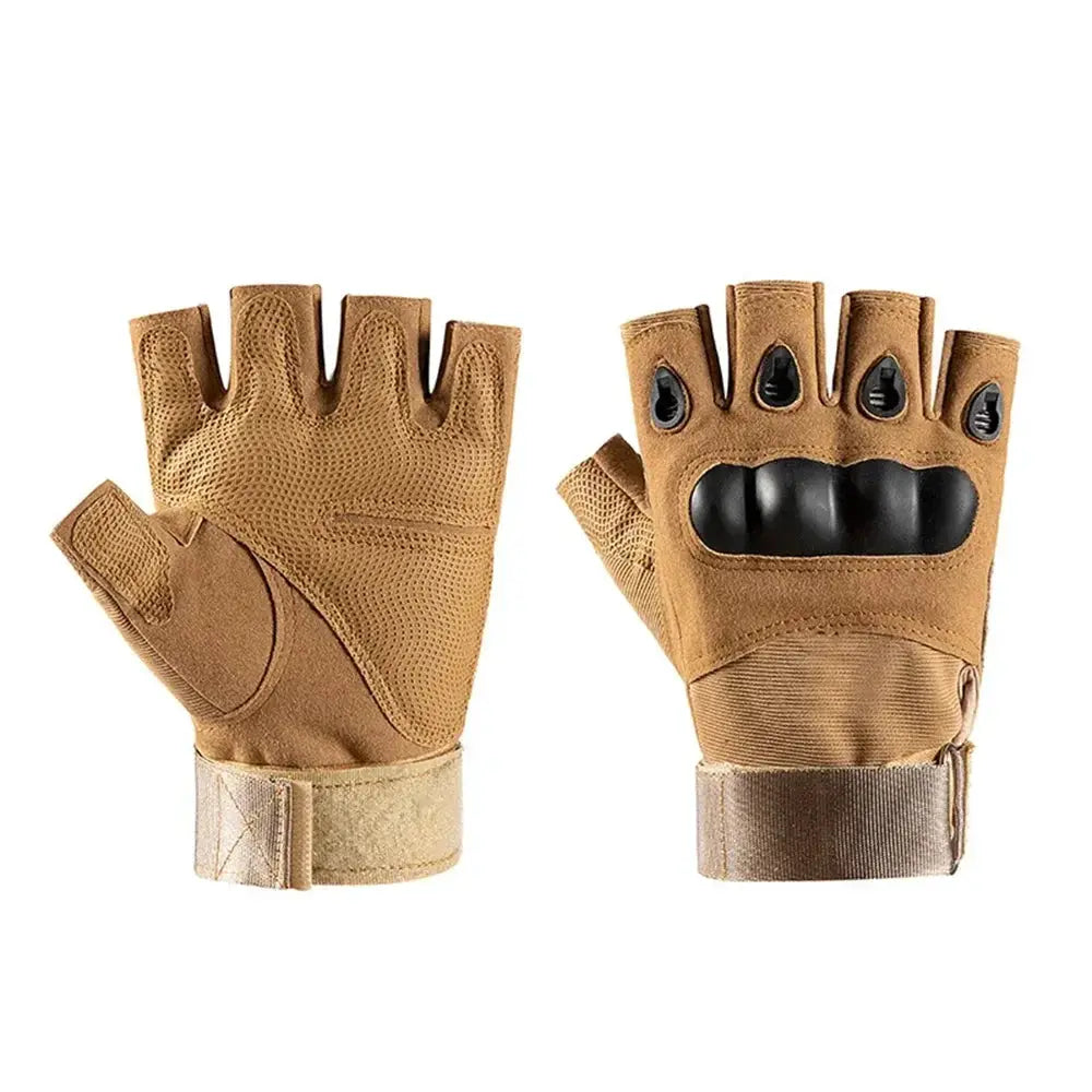 Half-Finger Tactical Gloves Men Outdoor Cycling Anti Slip